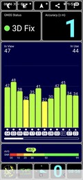 Ricezione GPS all'aperto