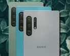 Un concept del Sony Xperia 1 V realizzato da un fan lo mostra con una fotocamera aggiuntiva. (Fonte: PEACOCK &amp; Unsplash - modificato)