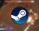 Galactic Glitch è entrato per la prima volta in accesso anticipato lo scorso anno, a luglio, ed è uno sparatutto twin-stick con una meccanica unica basata sulla fisica. Nella foto, un'istantanea sfocata del gioco con il logo di Steam sovrapposto. (Fonte: Steam - Modifica)