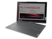 Il ThinkBook Plus Twist ha un design unibody CNC e una colorazione Storm Grey. (Fonte: Lenovo)