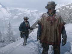 Un'immagine che mostra Charles e Lenny in Red Dead Redemption 2. (Fonte: Steam)