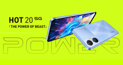 Infinix vende l'Hot 20 5G attraverso il suo negozio AliExpress. (Fonte: Infinix)