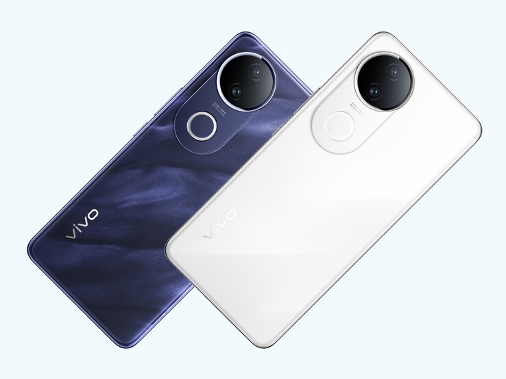 Lo smartphone Vivo T4R è disponibile nelle colorazioni bianco artico e blu crepuscolo (fonte: Vivo)