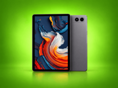 Tablet Alldocube iPlay 80E mostrato frontalmente e posteriormente