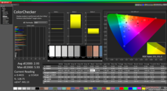 ColorChecker prima della calibrazione (P3)