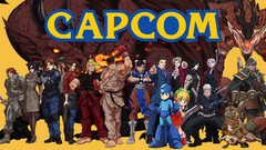 Logo Capcom con personaggi tratti dai suoi giochi. L’editore giapponese ha in gran parte evitato l’ondata di licenziamenti che sta colpendo gli studi di sviluppo occidentali.