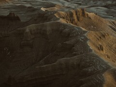 Un'immagine decorativa. Nella foto, una veduta aerea di una montagna (Fonte immagine: Harrison Steen via Unsplash; ritagliata)