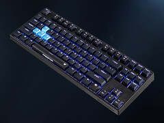 Aethon 550 TKL sarà disponibile nell&#039;UE a 129 euro. Nella foto: un&#039;immagine promozionale della tastiera da gioco. (Fonte: Acer)