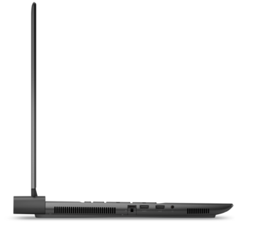 Alienware m18 - Sinistra. (Fonte: Dell)