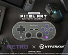 Il controller wireless Pixel Art di Hyperkin è una rivisitazione moderna del controller SNES. (Fonte: Hyperkin)