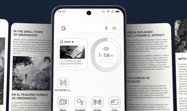 Un tasto Nxtpaper dedicato alterna il display tra tre modalità di visualizzazione.