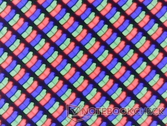 Subpixel RGB nitidi con granulosità minima