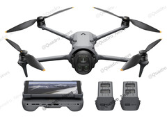 Il controller remoto RC Pro 2 di DJI ha un design innovativo con un display pieghevole. (Fonte immagine: via Igor Bogdanov)