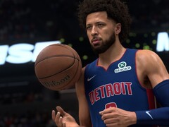 DLSS 5 con rendering neurale attivato in NBA 2K27.