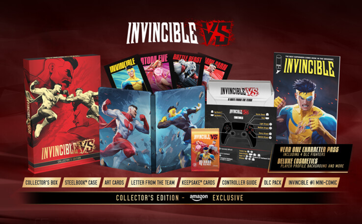 Contenuto dell'esclusiva PlayStation 5 Invincible VS Collector's Edition.
