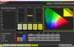 Saturazione CalMAN (P3)