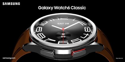 Galaxy Watch6 Classic. (Fonte: @evleaks)