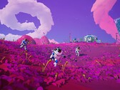 Astroneer è un gioco di crafting di sopravvivenza fantascientifico con quattro giocatori in cooperativa e molti colori vivaci. (Fonte: Steam)