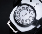 Fujifilm X-M5 quadrante di simulazione della pellicola in primo piano