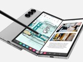 Galaxy Z Fold6, come Z Fold5 e Z Fold4 prima di lui, è dotato di una fotocamera sotto il display. (Fonte immagine: Samsung)