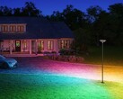 Govee lancerà le luci per palo della lampada da esterno (nella foto) il 16 maggio. (Fonte: Govee)
