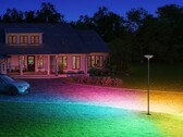 Govee lancerà le luci per palo della lampada da esterno (nella foto) il 16 maggio. (Fonte: Govee)