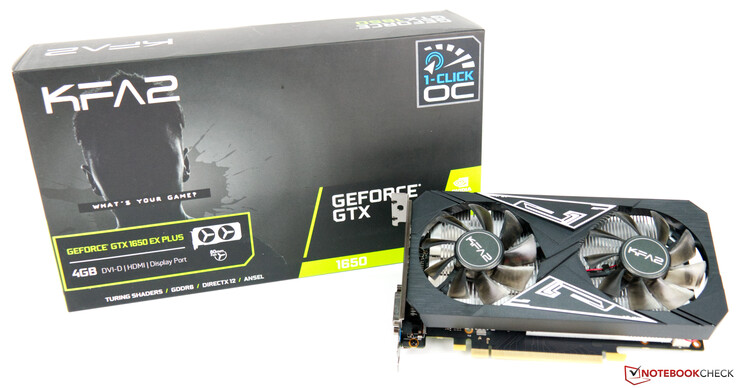 KFA2 GeForce GTX 1650 EX Plus (1-Click OC)