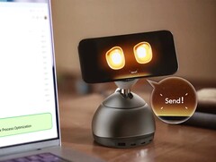 Loona DeskMate espande l'iPhone con un piccolo corpo robotico (Fonte: Keyi TEch)