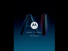 La serie Motorola Razr 2025/ Razr 60 è stata confermata per il lancio il 24 aprile. (Fonte immagine: MotorolaUS su X)