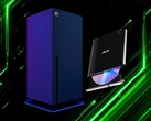 Lettore Blu-ray visibile accanto alla console Xbox Project Helix