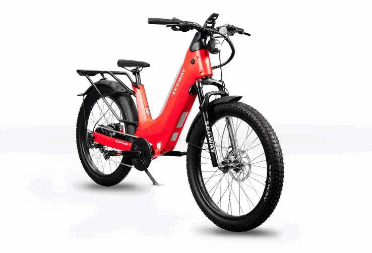 La e-bike Segway Xafari vanta un motore al mozzo posteriore da 750 W (Fonte: Segway)