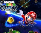 Viene mostrato il banner di Super Mario Galaxy (Fonte: Nintendo of America con modifiche)