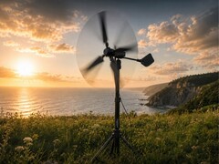 Uno sguardo alla nuova turbina eolica su Kickstarter.