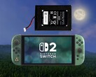 Sostituzione della batteria illustrata sopra: console Switch 2 per il 40° anniversario di Zelda