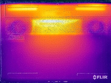 Temperature superficiali inferiori (versione iGPU in stress test)