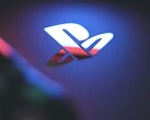 Una foto ravvicinata del logo di PlayStation