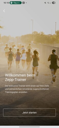 Amazfit Active 2: allenamento