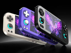 Anbernic prevede di vendere l'RG476H in tre opzioni di colore al momento del lancio. (Fonte: Anbernic)