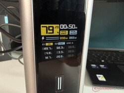 Un display fornisce informazioni sui flussi di energia