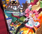 Immagine ufficiale di Disgaea Mayhem con il mercenario N.A.