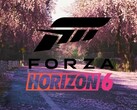 Banner di Forza Horizon 6 che mostra la strada giapponese