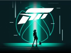 Striscione Xbox Tokyo Game Show con logo Forza (Fonte: Xbox Wire con modifiche)