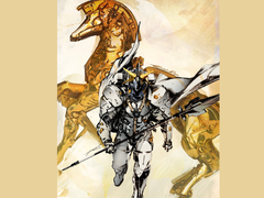 L'opera d'arte con Ludens, la mascotte di Kojima Productions, condivisa da Kojima su X (fonte immagine: Hideo Kojima X)