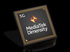 Logo del chip Mediatek Dimensity (Fonte: Mediatek)