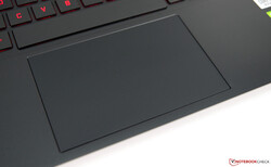 Il ClickPad dell'HP Omen 15