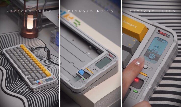 Il QK65 MK3 sarà venduto come un kit completo e includerà giochi multipli giocabili. (Fonte immagine: Qwertykeys, modificato)