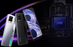 Il Realme 8 dovrebbe essere in grado di accedere fino a 2 GB di RAM virtuale aggiuntiva con la funzione DRE. (Fonte immagine: Realme - modificato)