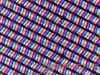 Subpixel RGB nitidi grazie alla sovrapposizione lucida con quasi nessun problema di granulosità