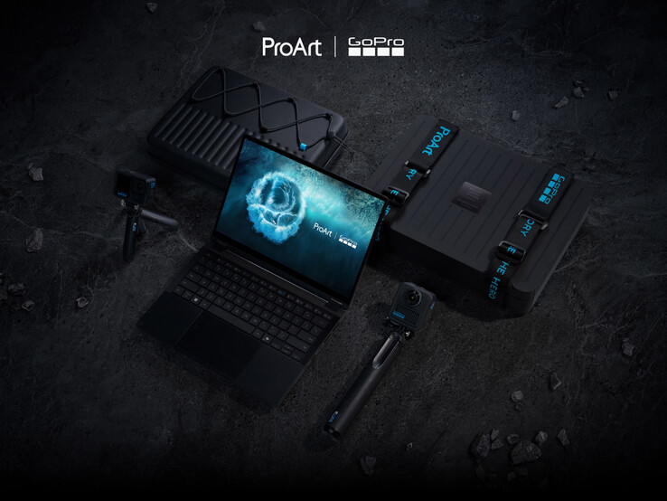 La ProArt PX13 di quest'anno sarà disponibile anche in una speciale versione GoPro (fonte: Asus)