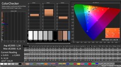 CalMAN: ColorChecker (calibrato)